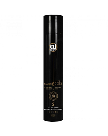 Constant Delight 5 Magic Oils - Лак для волос суперсильной фиксации без запаха №2 400 мл - hairs-russia.ru